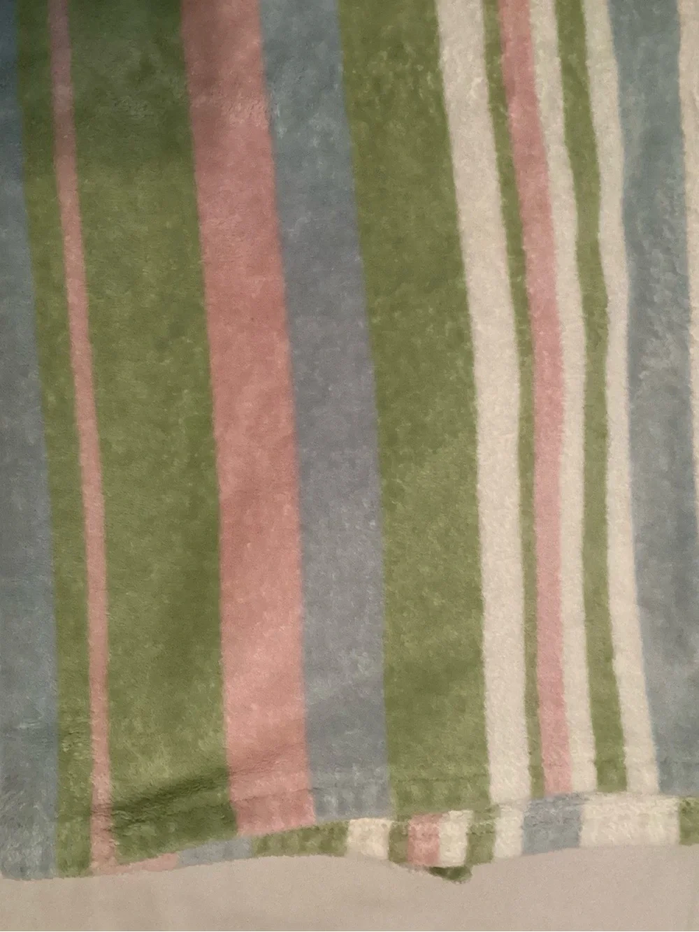 Oversized 100% Polyester Soft Striped Blanket Throw